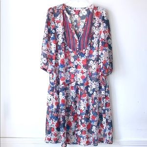 Beautiful Floral Print Monsoon Dress